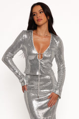 Blaise Top - Silver