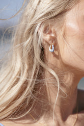 Riven Earrings - Blue