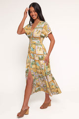 Sorrento Maxi Dress - Tropical Sun