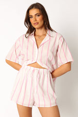 Costa Short Set - White