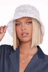 Tayla Hat - White