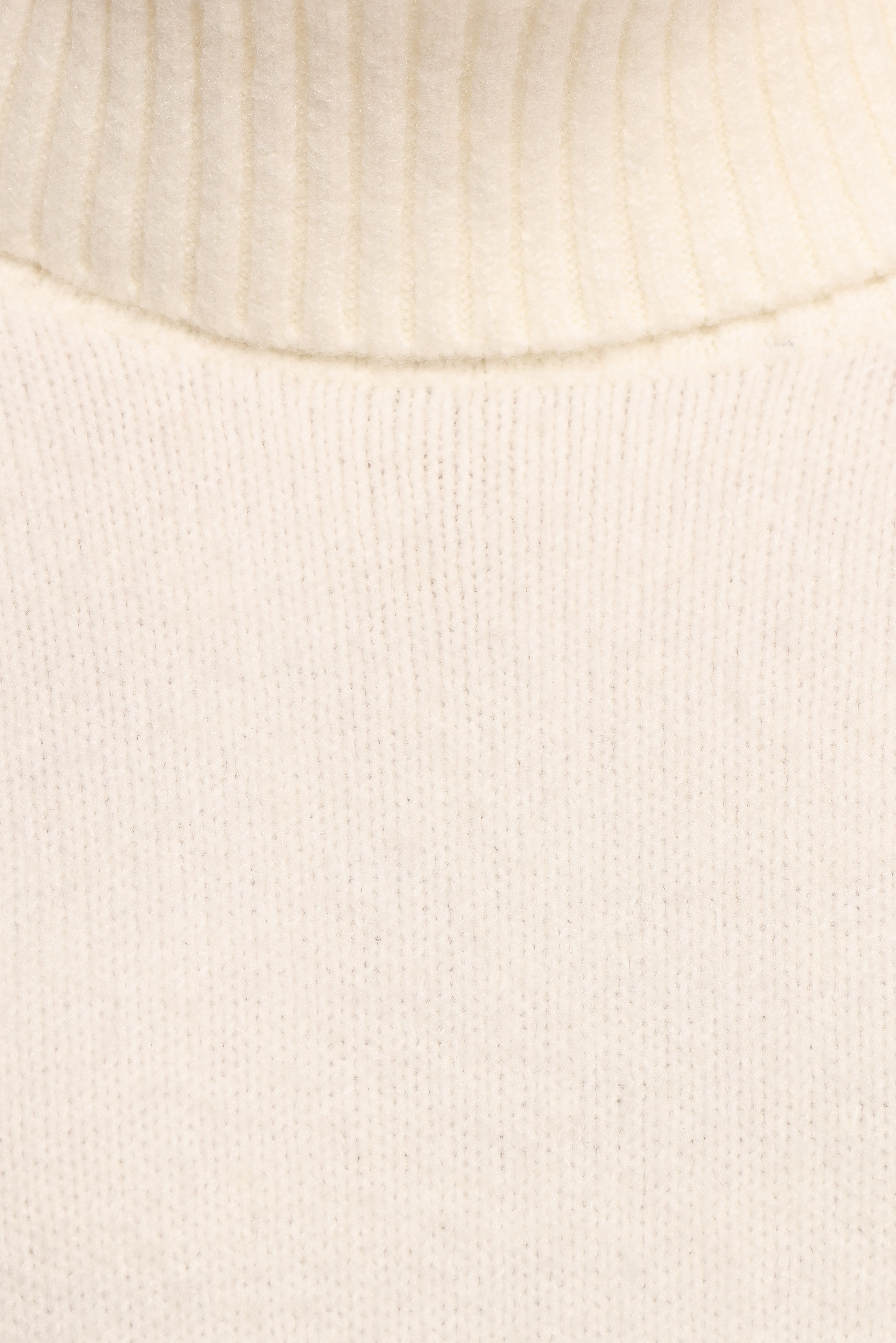 Bindy Cowlneck Knit Sweater - White