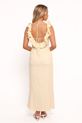 Brienne Maxi Dress - Butter Yellow
