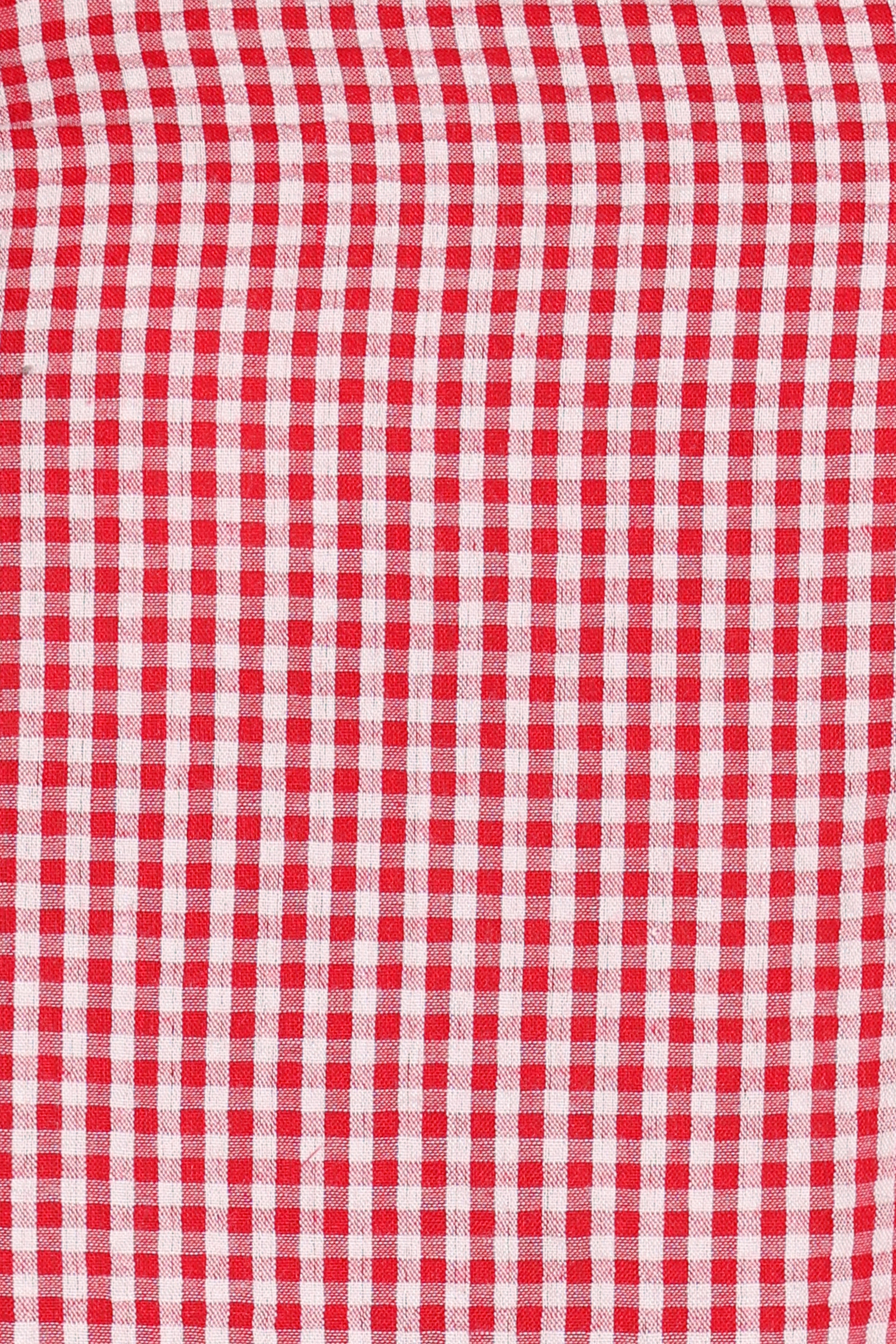 Callum Short Set - Red Gingham