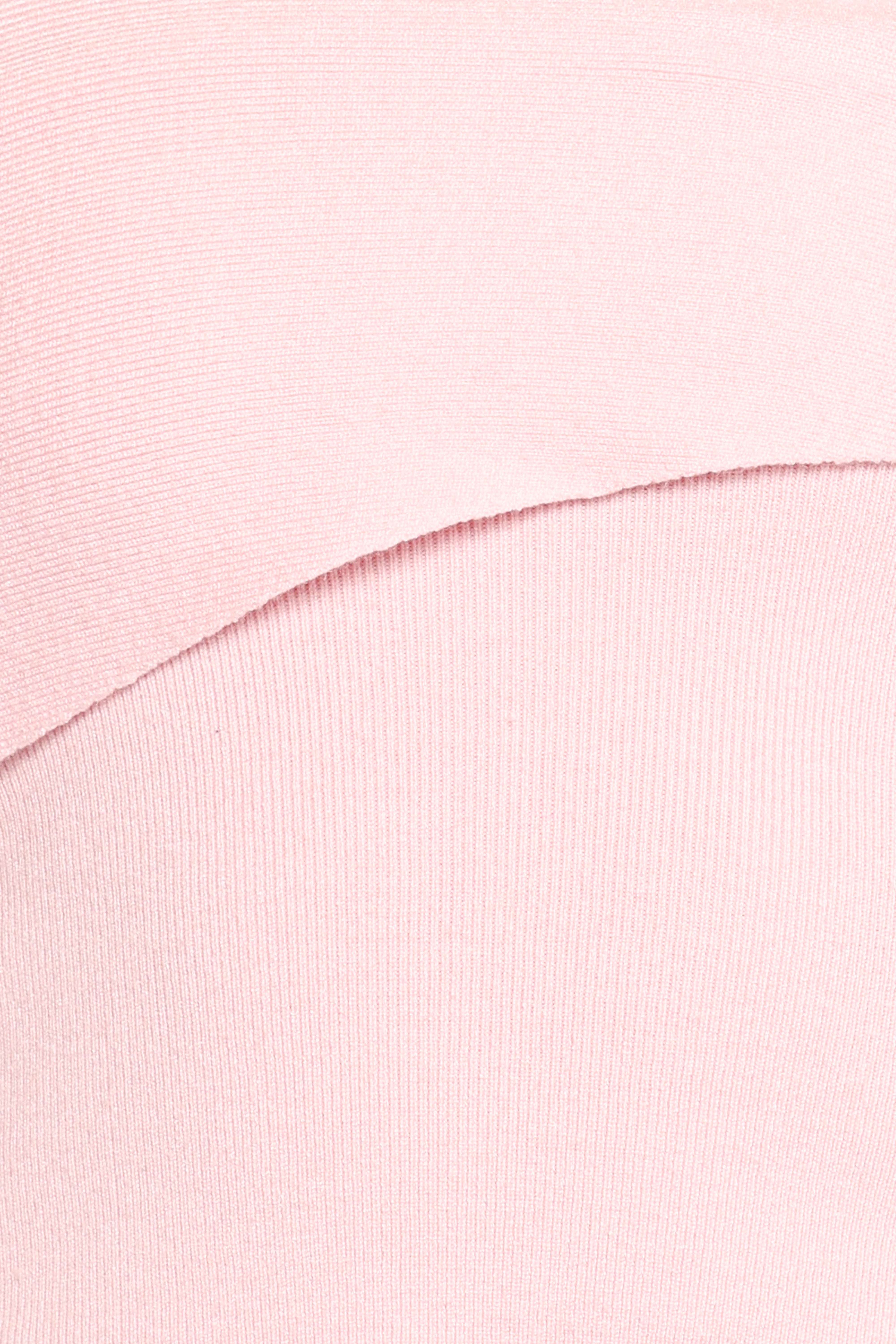 Charama Off Shoulder Knit Top - Pink