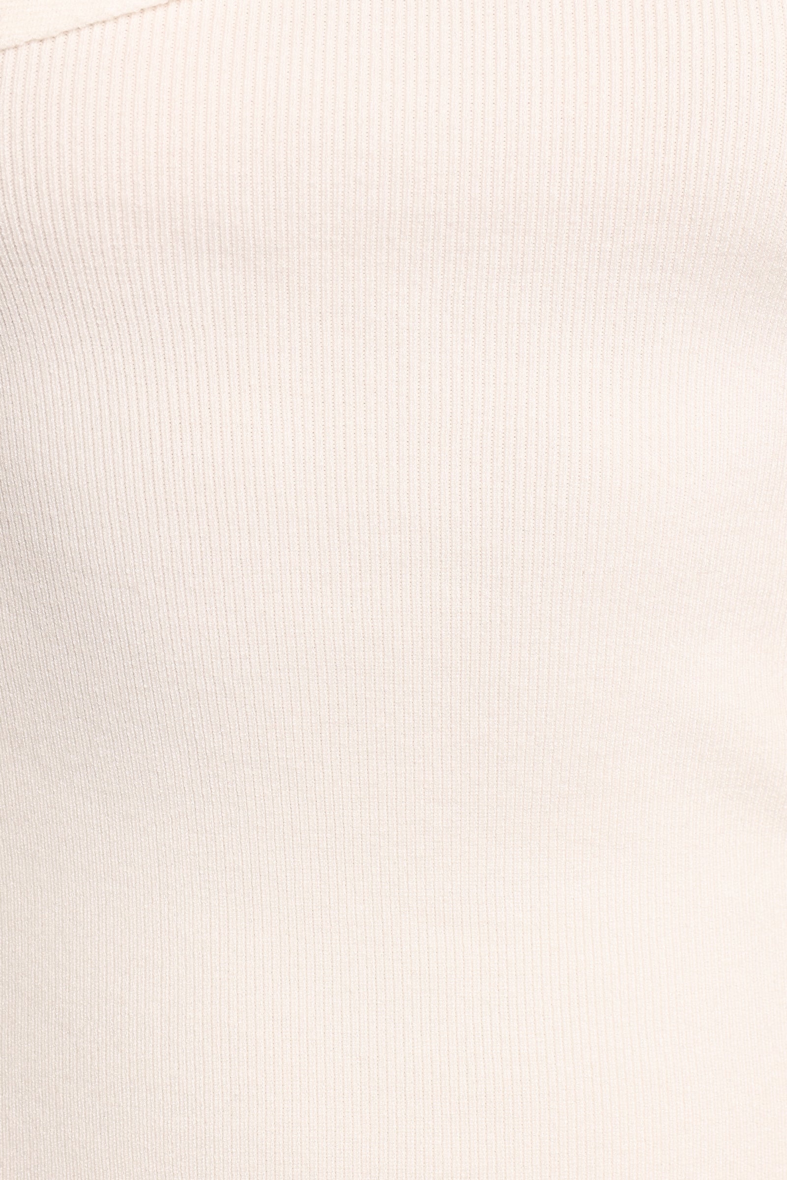 Charama Off Shoulder Knit Top - White