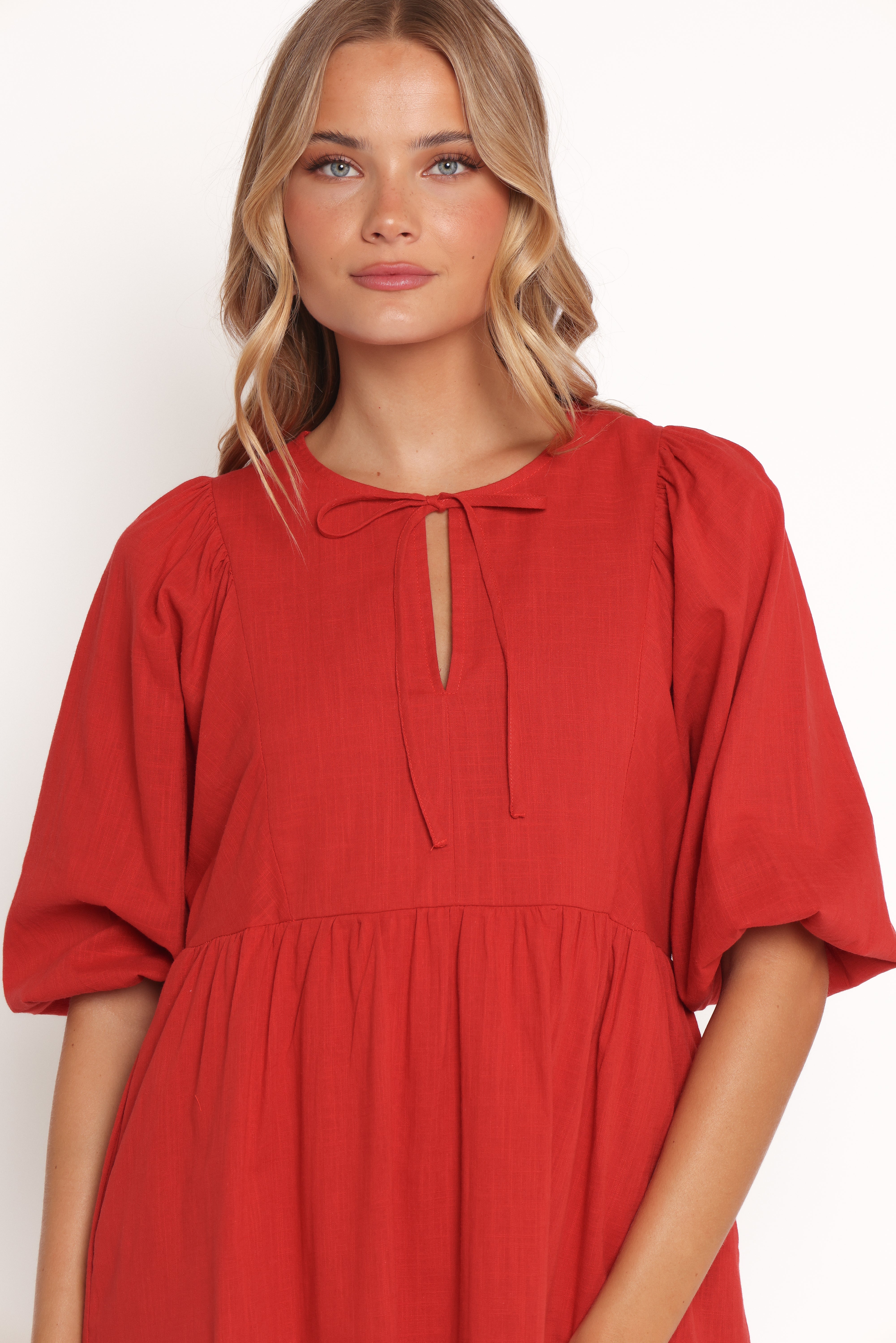 Cinzia Mini Dress - Red