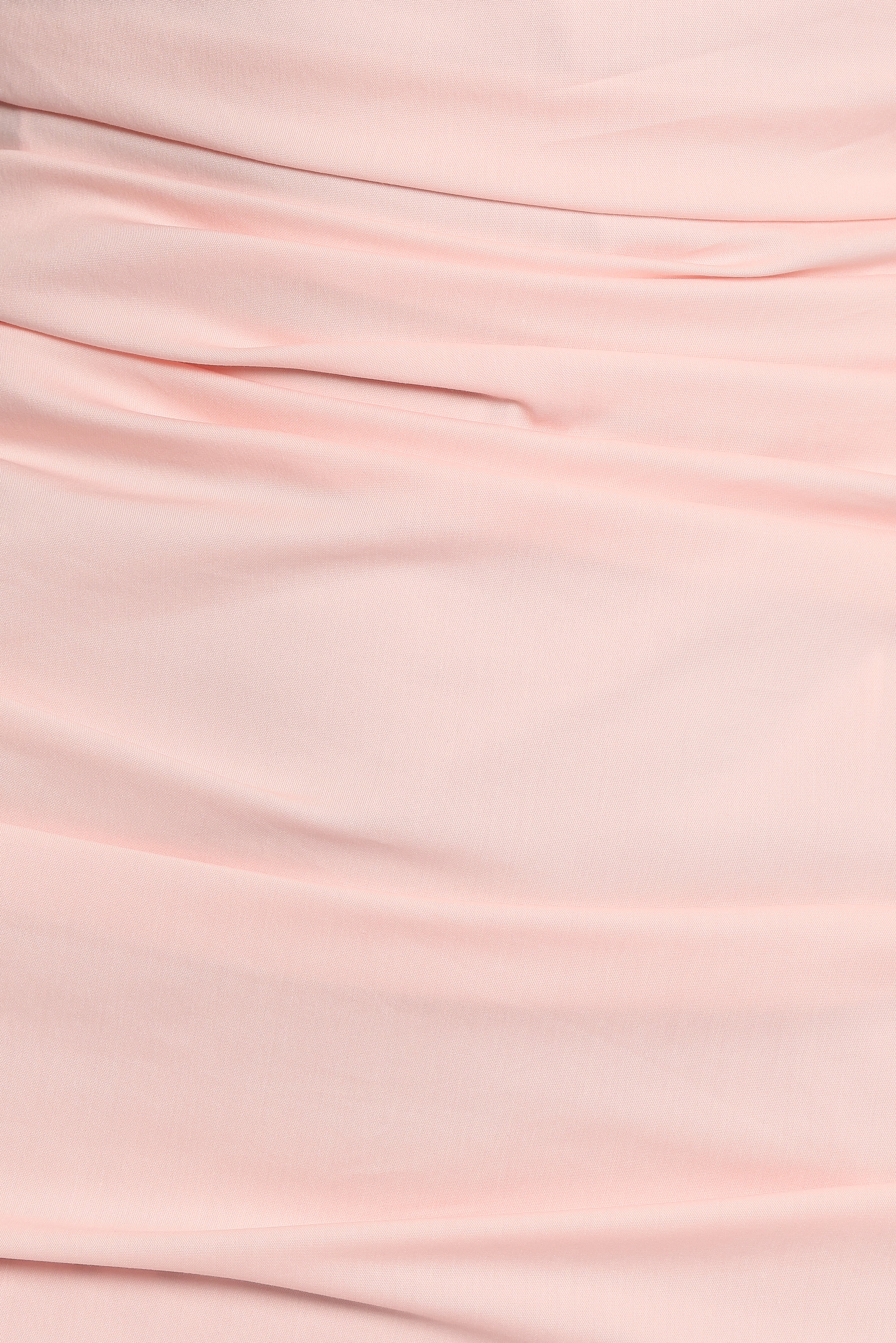 Eliya One Shoulder Frill Maxi Dress - Ballet Pink