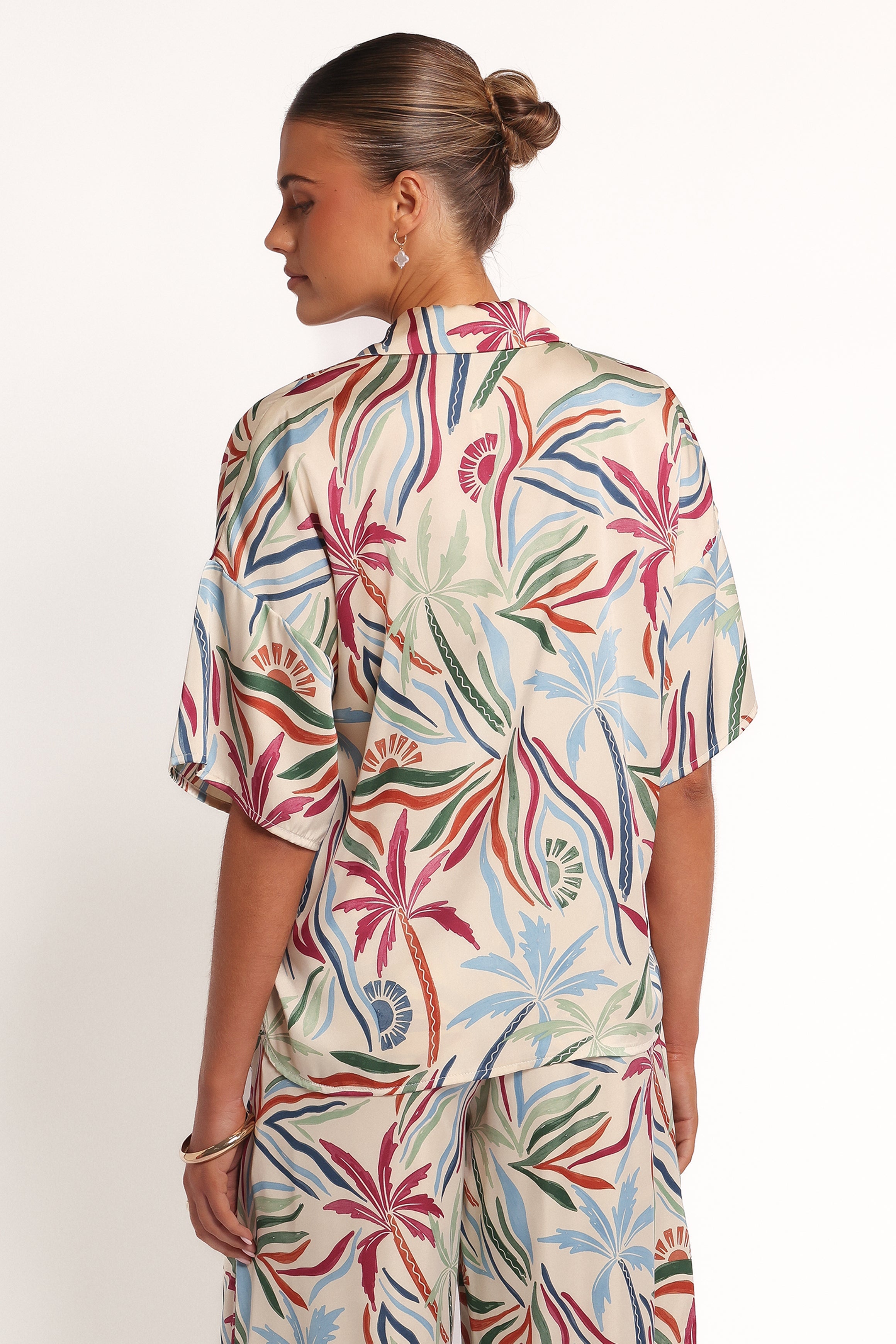 Illoura Short Sleeve Shirt - Tahitian Tide