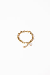 Kaelani Bracelet - Gold/Pearl
