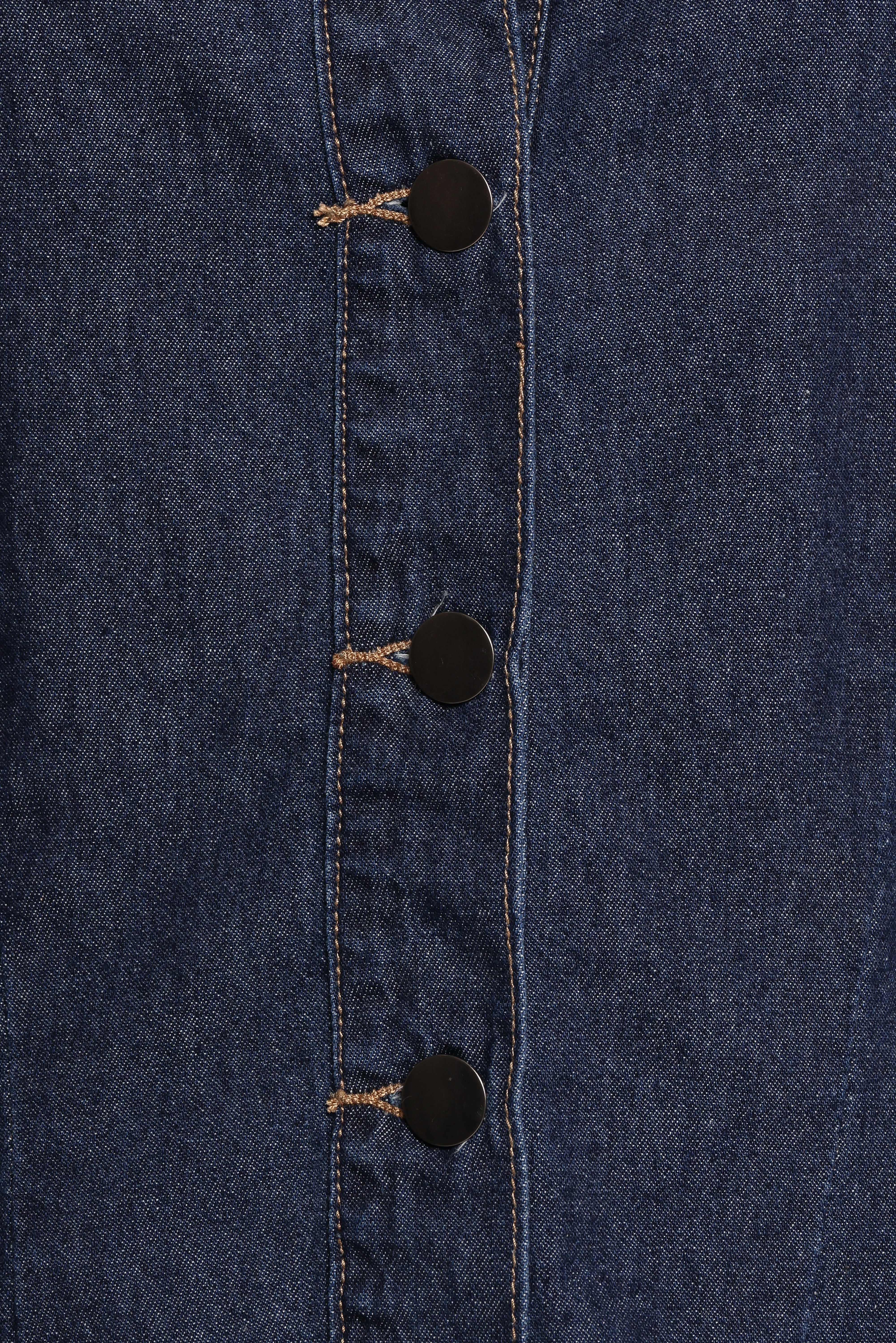 Kirie Denim Top - Indigo