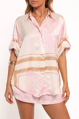 Lara Shirt - Pink Print