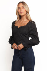 Lorelei Corset Top - Black