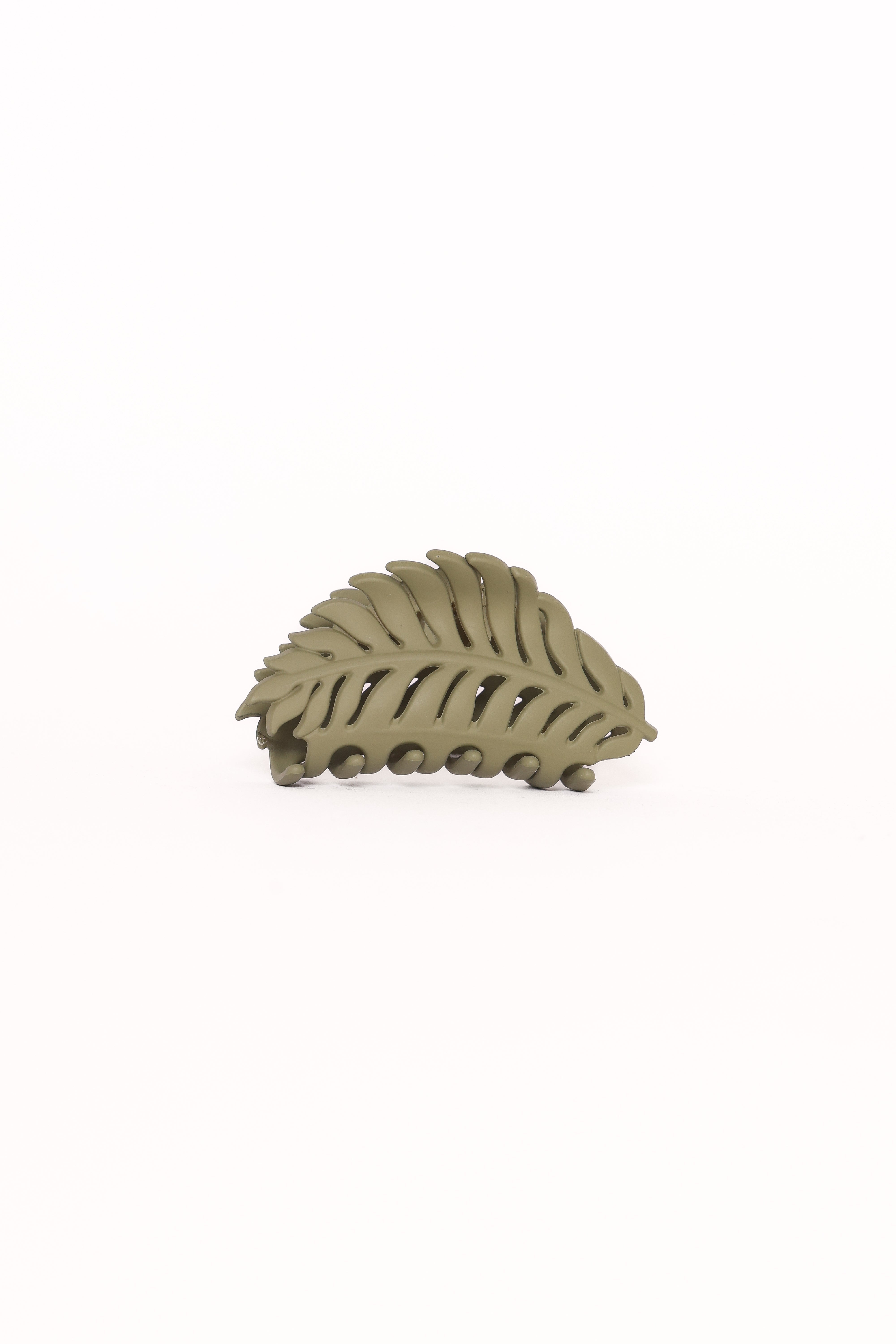 Palm Hair Clip - Green