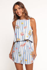 Siena Wrap Mini Skirt - Esme