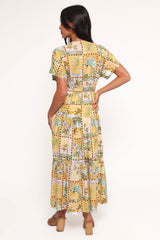 Sorrento Maxi Dress - Tropical Sun