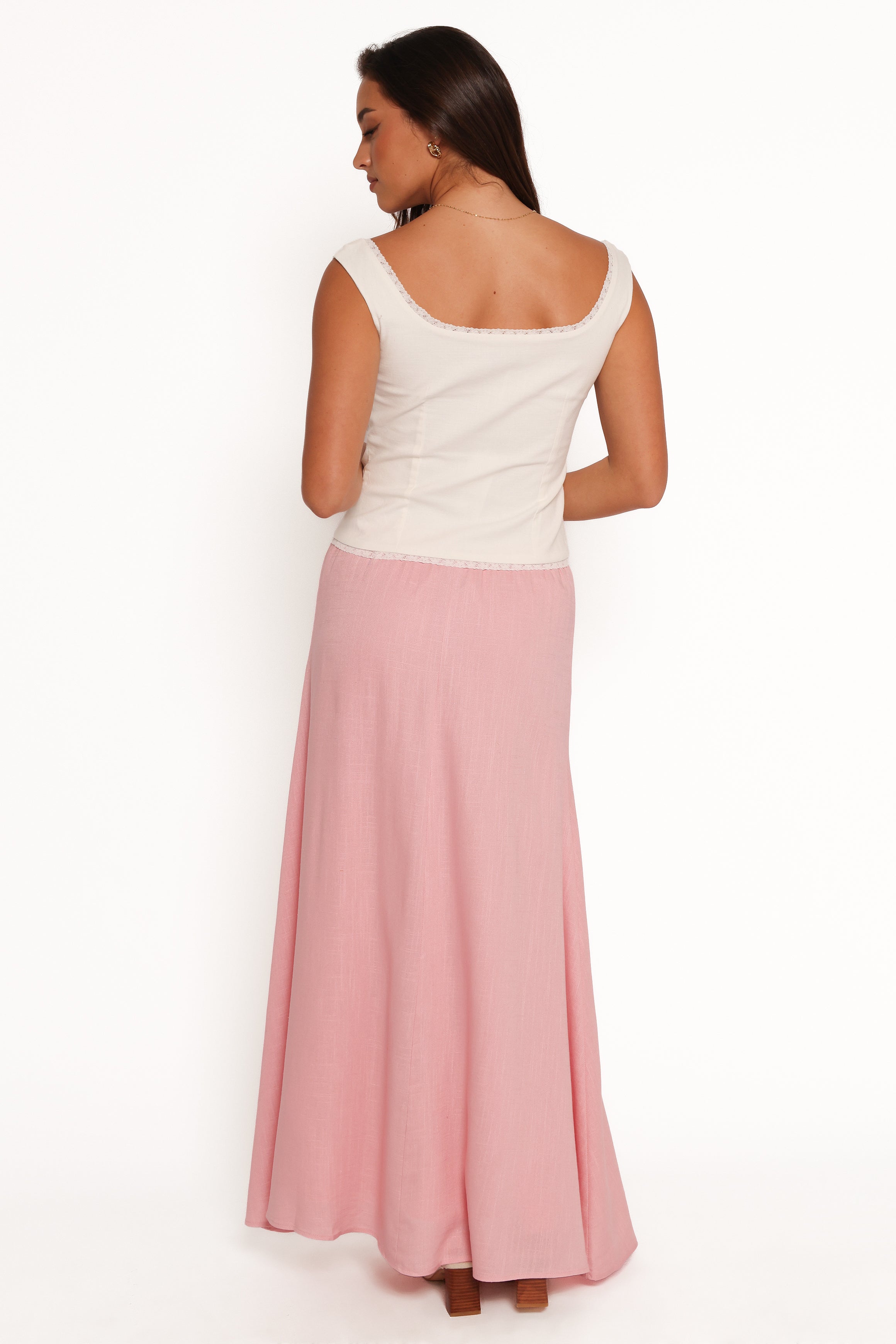 Stevie Maxi Skirt - Pink