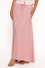 Stevie Maxi Skirt - Pink