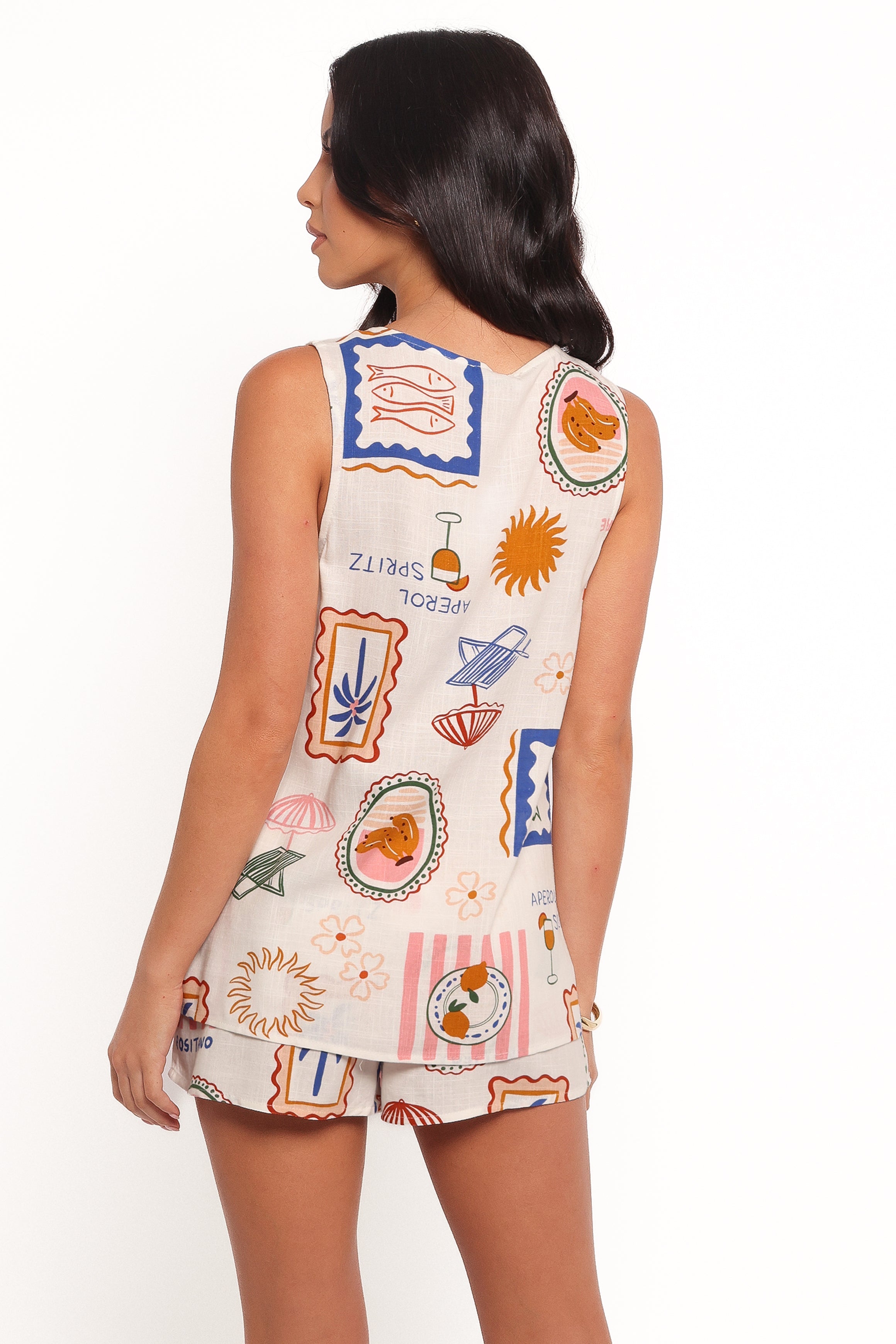 Thorrah Skort - Ocean Oasis