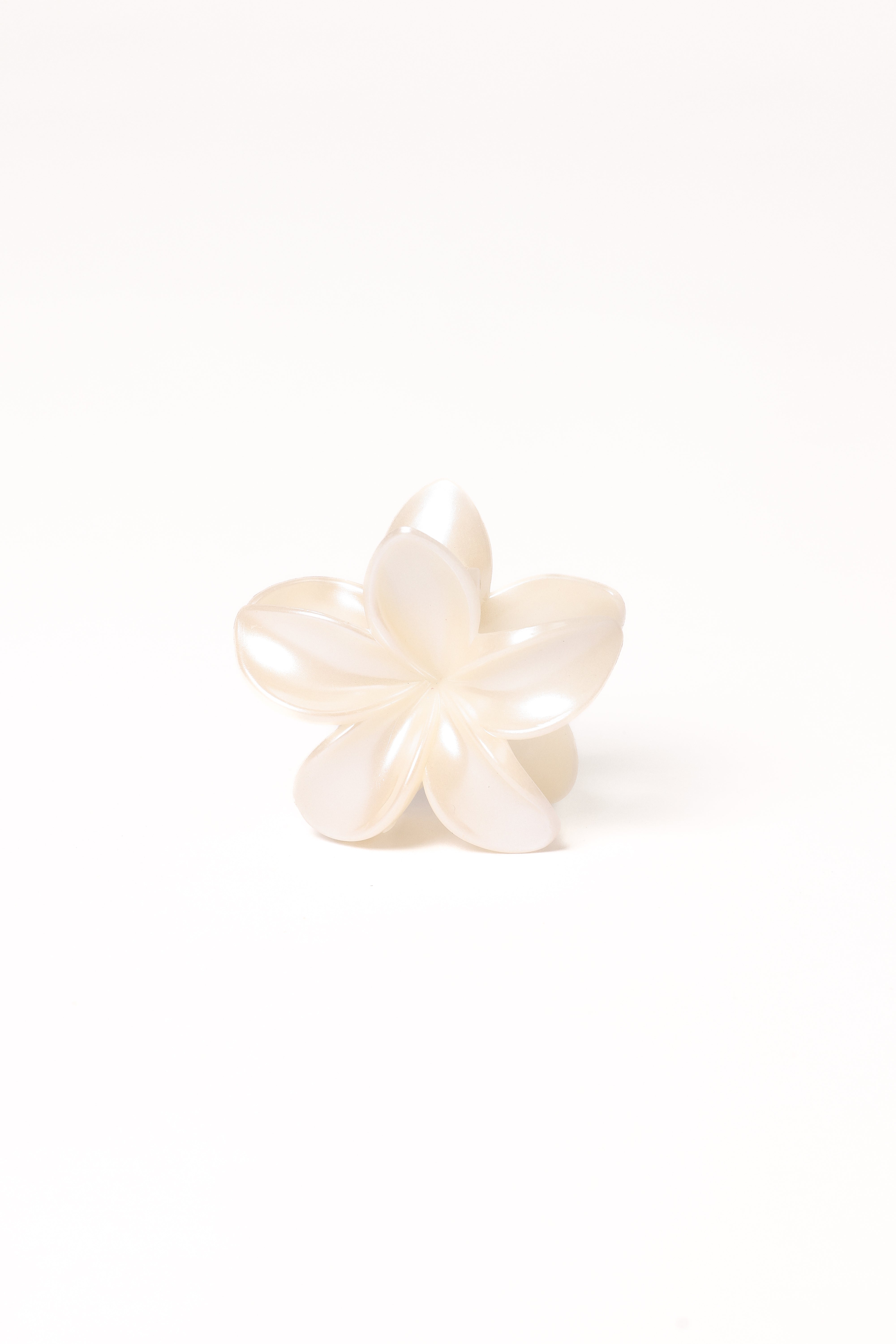 Tiarne Hair Clip - White