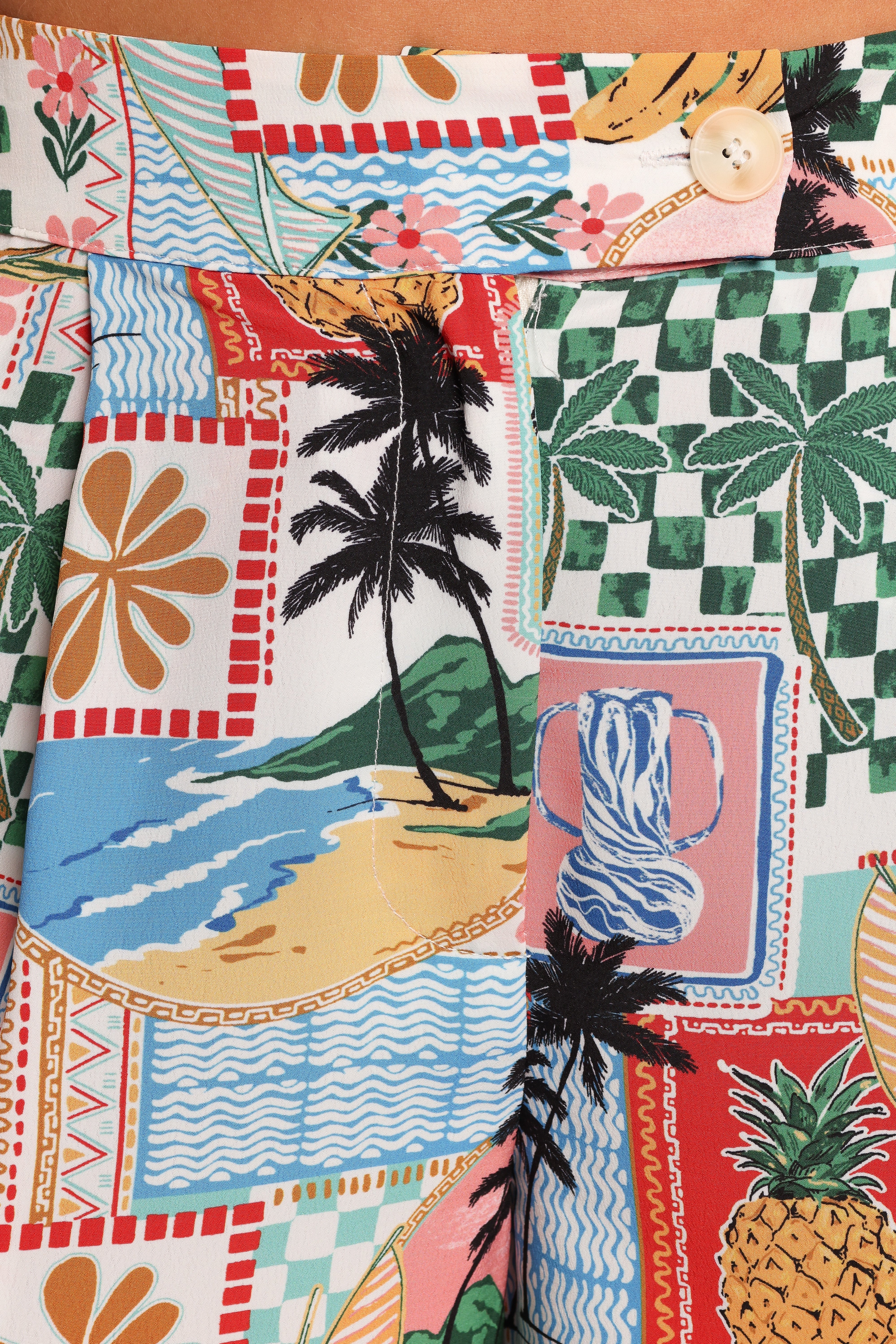 Valeria Pants - Off White Multi