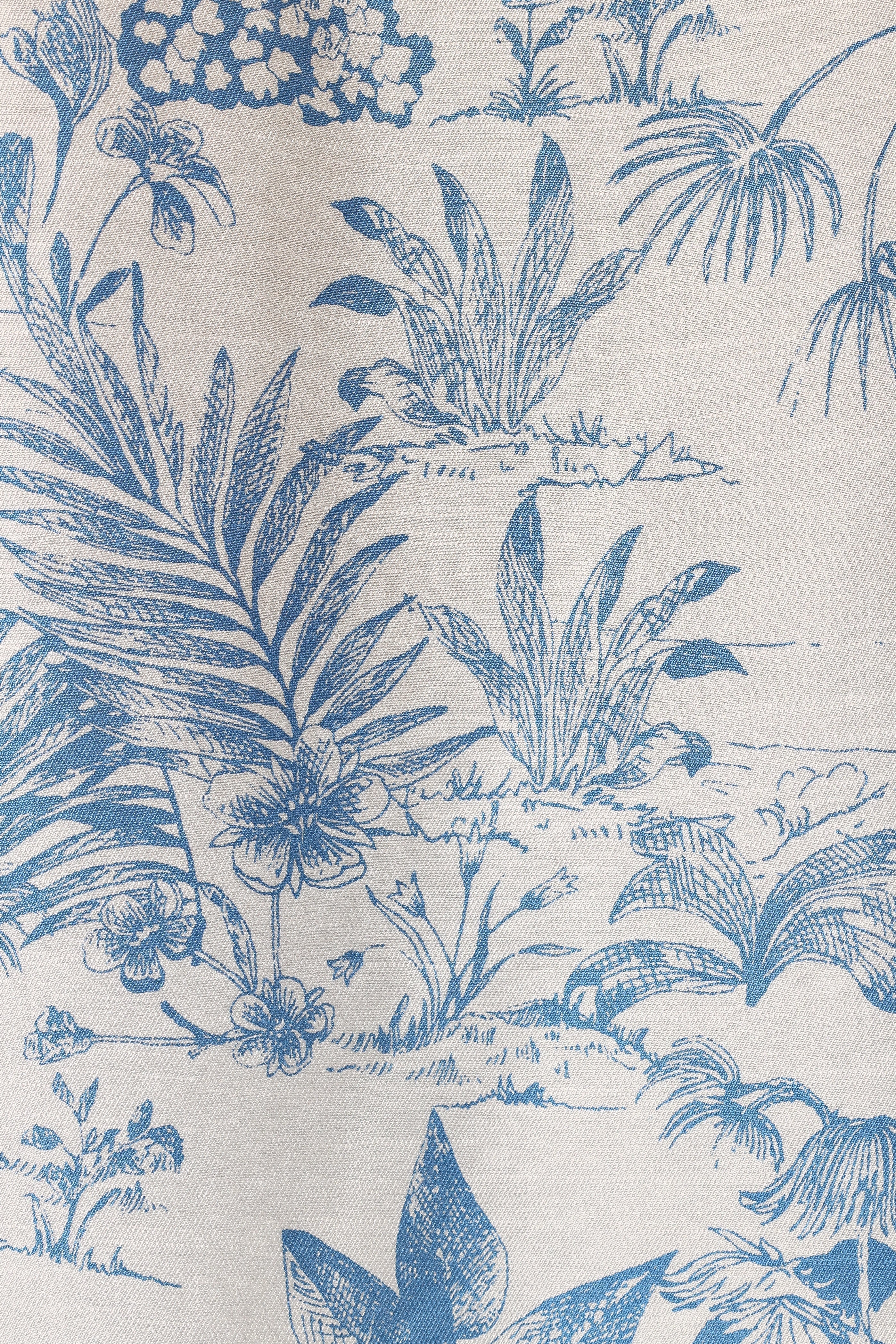 Faye Shorts - White Blue