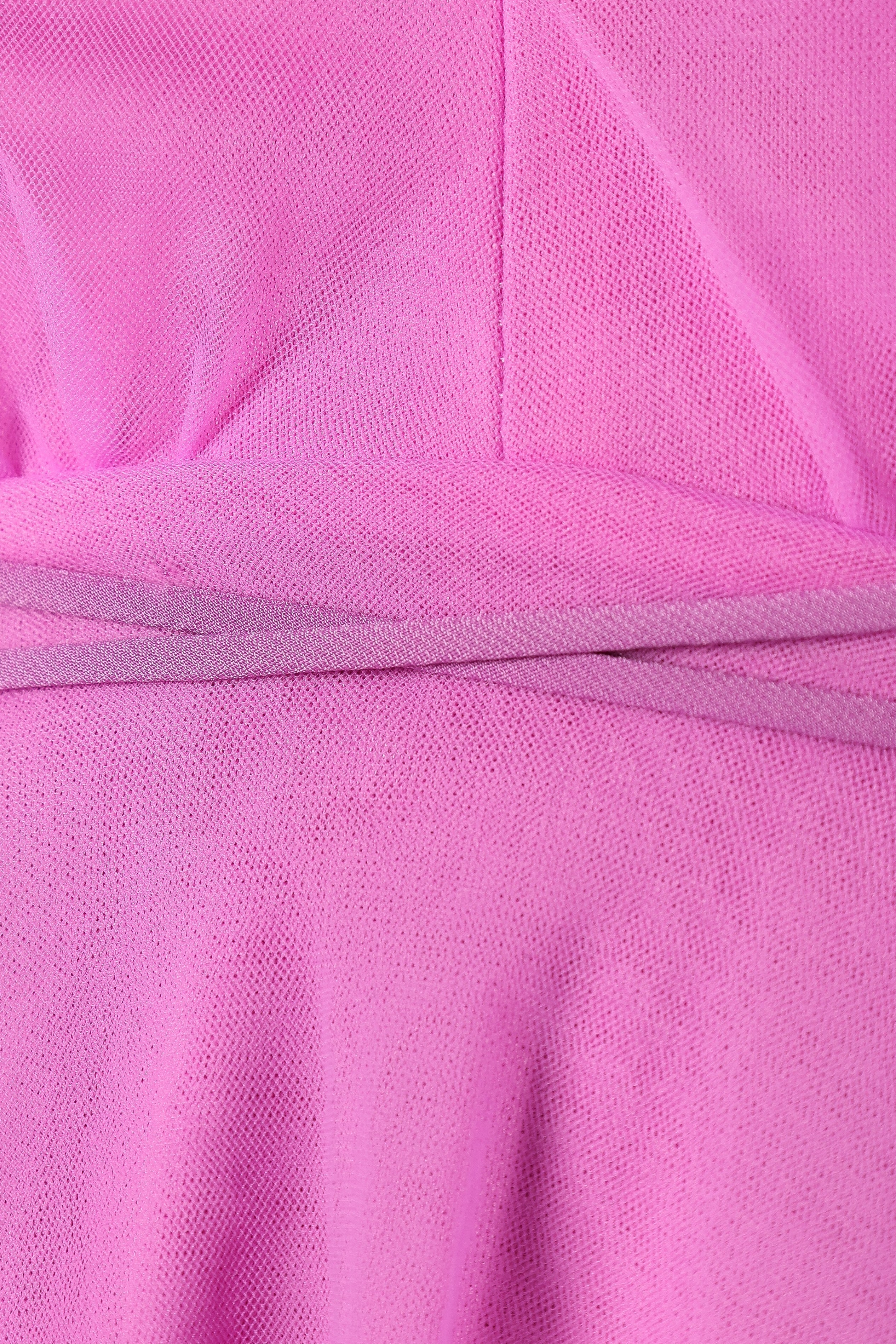 Arlowe Halterneck Mini Dress - Lavendar