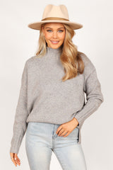 Conny Knit Sweater - Grey