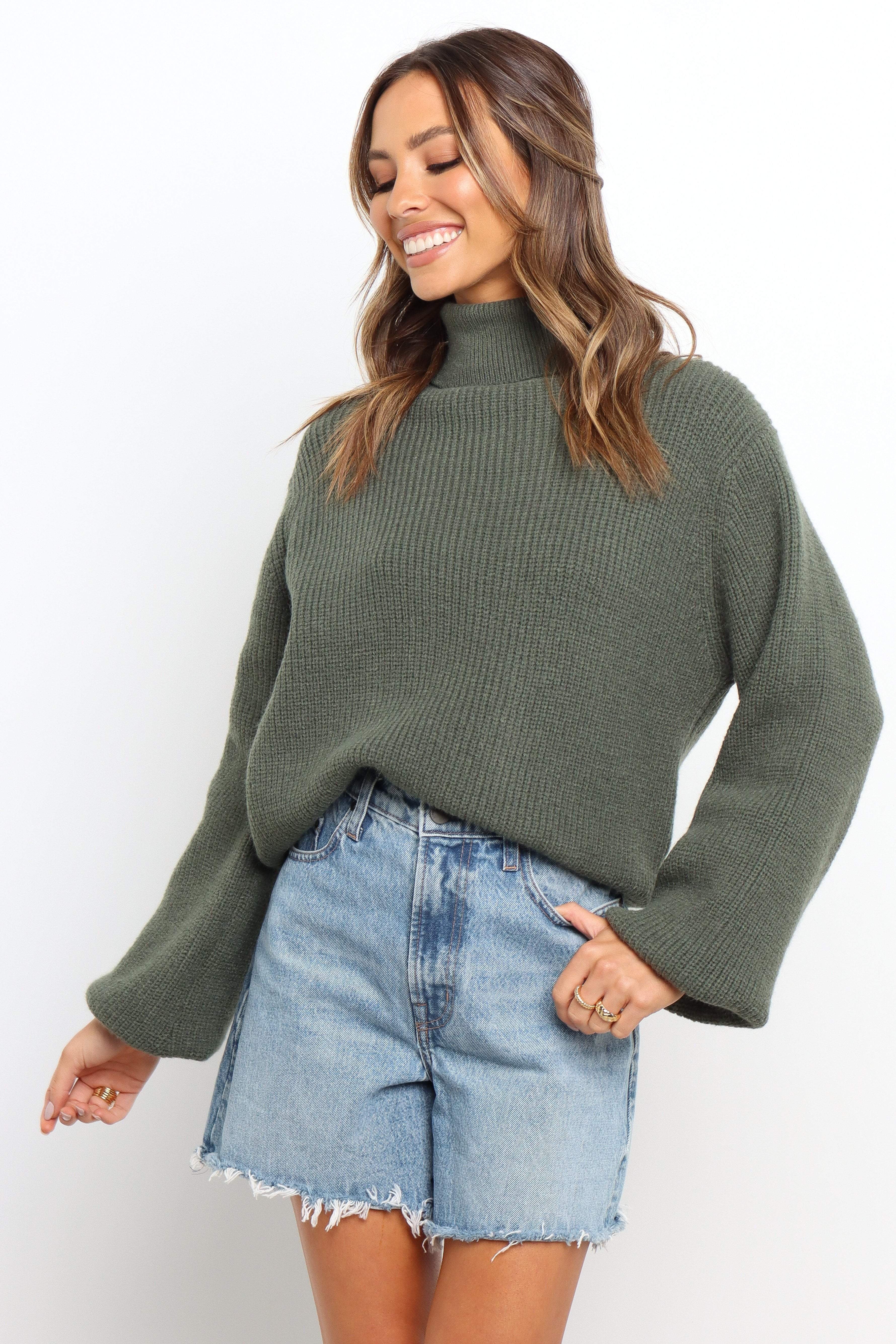 Freddie Knit Sweater - Green