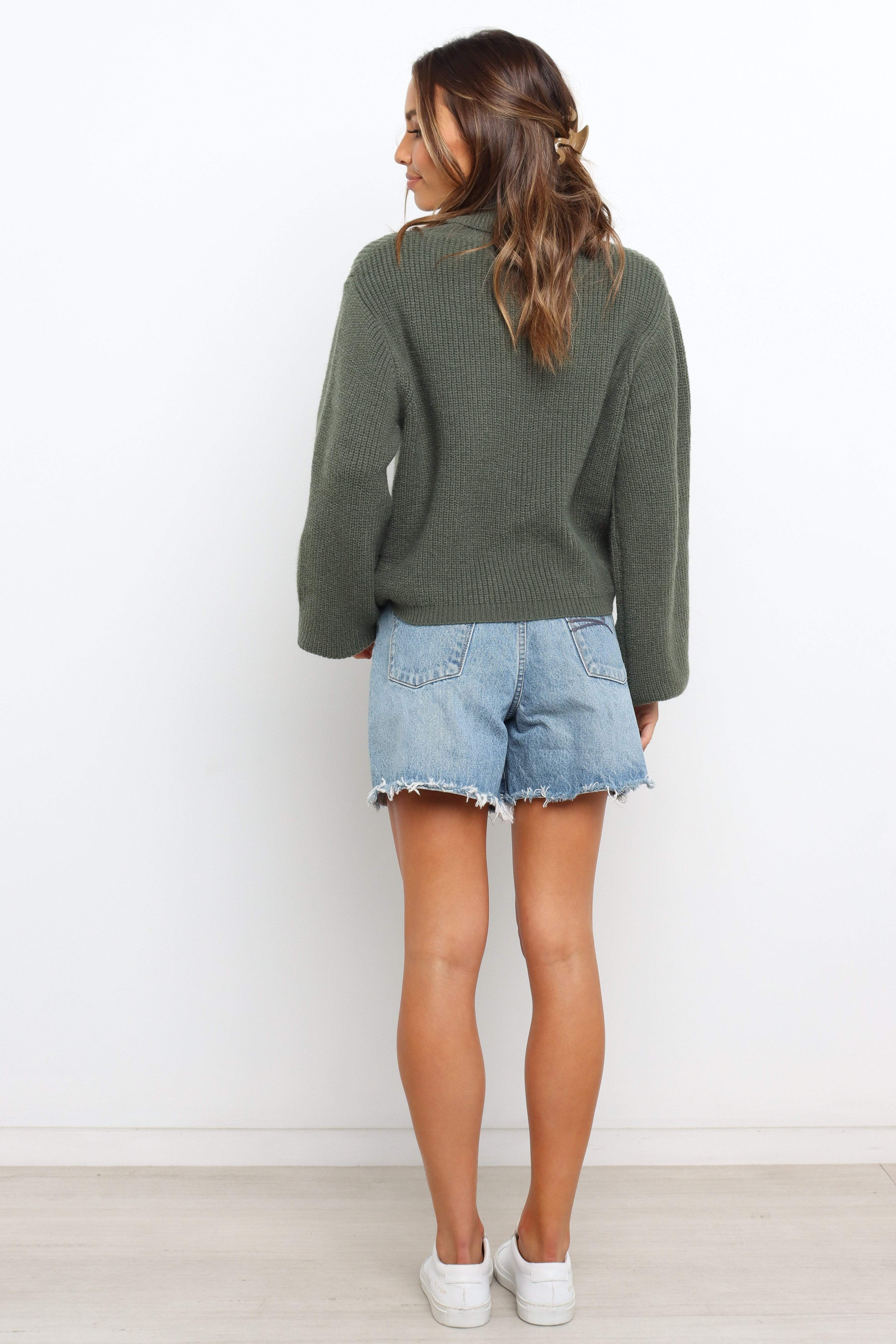 Freddie Knit Sweater - Green