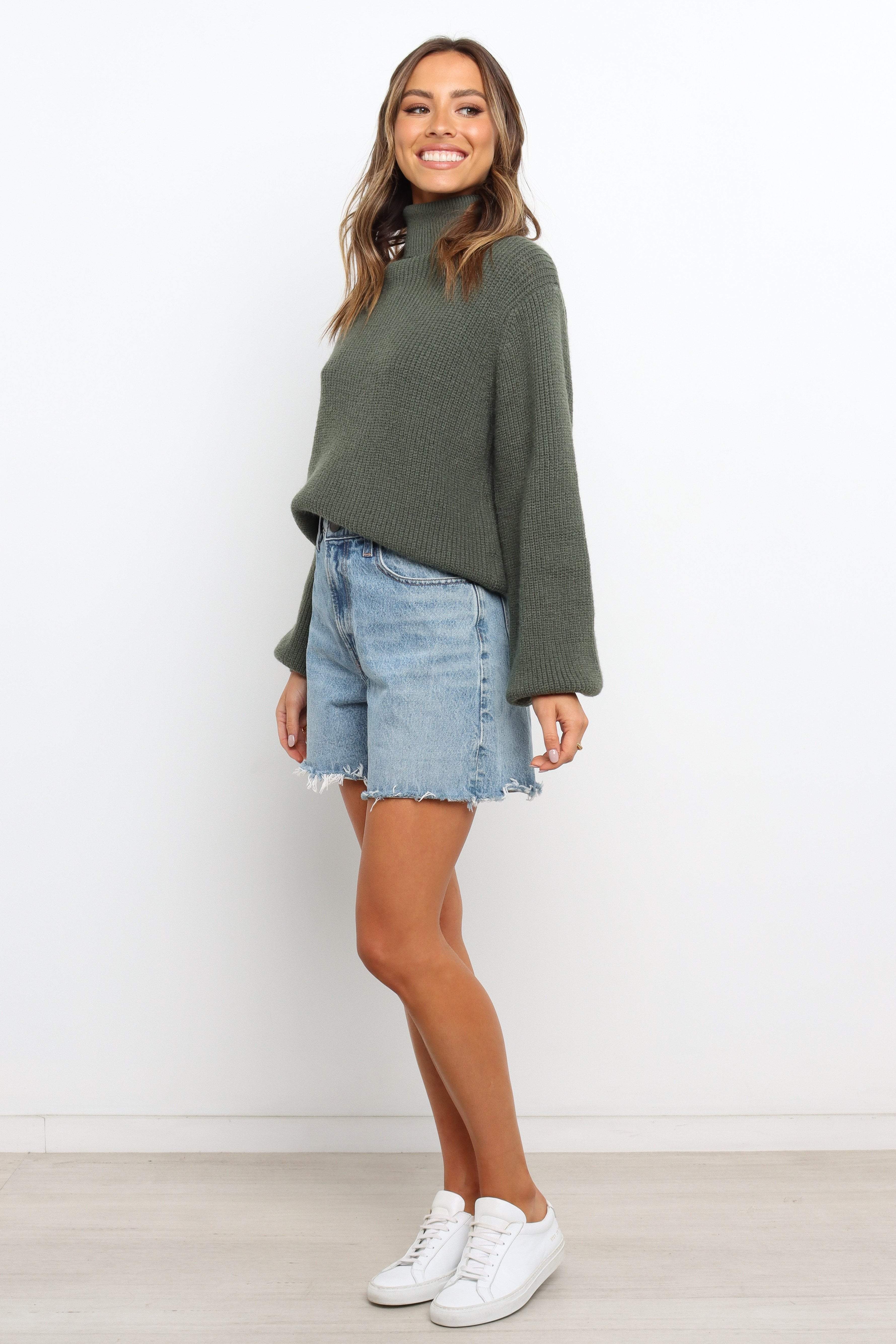 Freddie Knit Sweater - Green