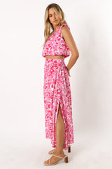 Shantelle Skirt Set - Pink