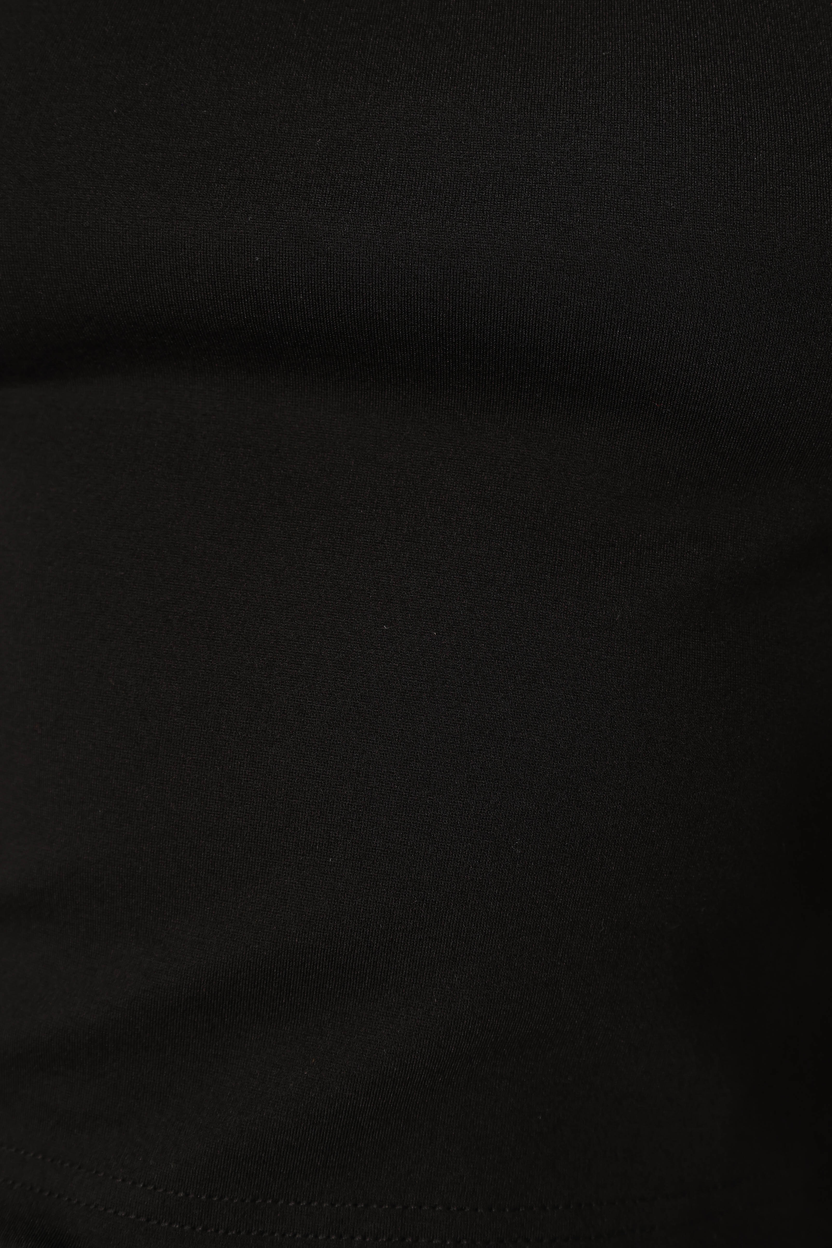 Wesson Sheer Sleeve Top - Black